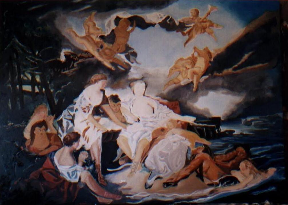 replicate Francois Boucher Vole de l`europe